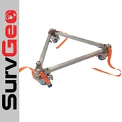 Sprzęt geodezyjny - Podstawka pod statyw na kółkach SurvGeo - miniaturka - grafika 1