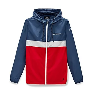 Kurtki męskie - Alpinestars Męska kurtka Aplomb Granatowy (Navy)/czerwony M - grafika 1