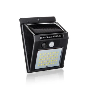 Happy Green Lampa solarna LED 9,6 x 12,5 x 4,9 cm, czarny - Lampy ogrodowe - miniaturka - grafika 1