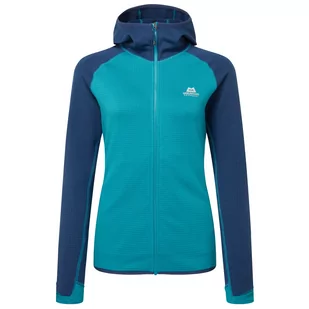 Bluza damska Mountain Equipment W's Eclipse Hooded Jacket Rozmiar: M / Kolor: niebieski - Bluzy sportowe damskie - miniaturka - grafika 1