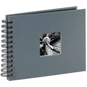 Albumy fotograficzne - Hama Album Fine Art 24X17/50 Szary - miniaturka - grafika 1