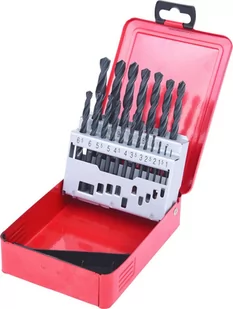 KS TOOLS HSS-R Zestaw wiertel spiralnych w opakow z blachy stalowej, - Wiertła - miniaturka - grafika 1