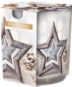 Świece - Bispol świeca zapachowa w szkle Winter Star - miniaturka - grafika 1