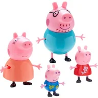 Figurki dla dzieci - Tm Toys Peppa Zestaw rodzina 4 figurki 06666 - miniaturka - grafika 1