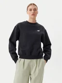 Bluzy damskie - New Balance Bluza WT51949 Czarny Oversize - miniaturka - grafika 1