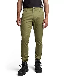 Spodnie męskie - G-STAR RAW Spodnie męskie typu chinosy 2.0, zielone (Smoke Olive C105-B212), 34 W / 32 L, Zielony (Smoke Olive C105-b212), 34W / 32L - grafika 1