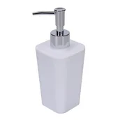 Akcesoria do armatury i ceramiki - FALA Dozownik na mydło Cuboid Biały - miniaturka - grafika 1