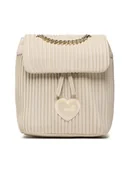 Plecaki - LOVE MOSCHINO Plecak JC4046PP1GLA1110 Beżowy - miniaturka - grafika 1