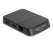 Stacje dokujące do telefonów - DeLOCK Stacja dokująca do smartfona 4K ze zintegrowanym uchwytem - HDMI/USB/Hub/SD/Micro SD dla systemu Android lub Windows - miniaturka - grafika 1
