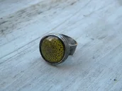 Pierścionki - Kropkowy - pierścionek - miniaturka - grafika 1