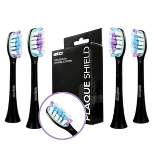 Końcówki przeznaczone do GRUNDIG TBB 87 88 8731 TB 8730 Czarne - Końcówki do szczoteczek elektrycznych - miniaturka - grafika 1