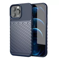 Etui i futerały do telefonów - Etui Thunder Case Elastyczne Pancerne do iPhone 13 Pro Max niebieski - miniaturka - grafika 1