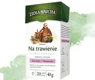 ZIOŁA MNICHA Na trawienie. Herbata w torebkach. - Zioła - miniaturka - grafika 1