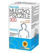 Przeziębienie i grypa - FARMINA Mleczko pszczele Royal Jelly 300 x 45 tabl - miniaturka - grafika 1
