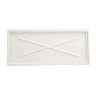 Suszarki do naczyń - Tacka do suszarki biała szeroka utwardzana 50 x 22,5 cm - miniaturka - grafika 1
