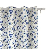 Zasłony - Zasłona SPRING wzór SP13 | chabry 150 x 300 cm tkanina standard - miniaturka - grafika 1