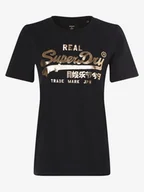 Koszulki i topy damskie - Superdry - T-shirt damski, niebieski - miniaturka - grafika 1