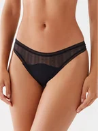 Majtki damskie - Passionata Stringi P46L70 Czarny - miniaturka - grafika 1