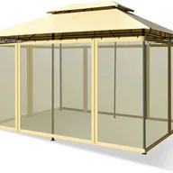 Pawilony ogrodowe - Pawilon metalowy 3 x 4 m, pawilon ogrodowy ze zdejmowanymi 4 ściankami bocznymi, namiot biesiadny, namiot imprezowy, na piknik, grillowanie, wesela - miniaturka - grafika 1