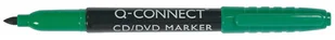 Q-CONNECT Marker do płyt CD/DVD 1mm (linia), zielony KF02303 - Markery permanentne - miniaturka - grafika 2