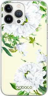 Etui do Apple IPHONE 14 PRO Kwiaty 047 Babaco Nadruk pełny Zielony - Etui i futerały do telefonów - miniaturka - grafika 1