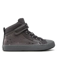 Buty dla dziewczynek - Trampki Geox J Kalispera G. I J744GI 0DHAJ C1006 S Szary - miniaturka - grafika 1