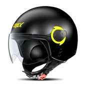 Kaski motocyklowe - Kask Otwarty Grex G3.1 E Couple Czarny/ŻółtyXS - miniaturka - grafika 1