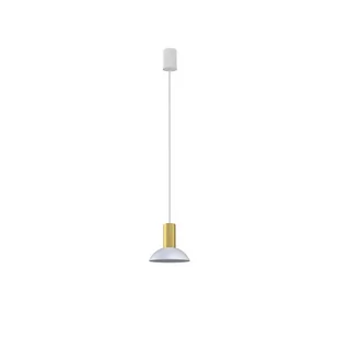 Nowodvorski Hermanos 8037 lampa wisząca zwis 1x10W GU10 biała - Lampy sufitowe - miniaturka - grafika 1