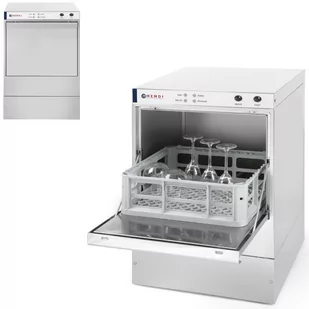 Hendi Zmywarka do szkła 40x40 z dozownikiem detergentu - sterowanie elektromechaniczne - 233009 - Zmywarki gastronomiczne - miniaturka - grafika 1