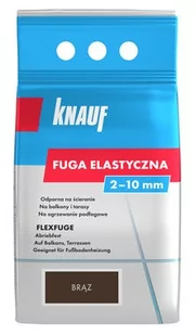 Fuga elastyczna Knauf brąz 4 kg - Fugi - miniaturka - grafika 1
