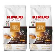 Kawa - Kawa ziarnista KIMBO Espresso Crema Intensa 2 x 1 kg | Bezpłatny transport - miniaturka - grafika 1