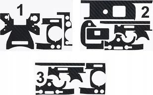 JJC Okleina na korpus aparatu JJC KS-XT3CF Carbon do FujiFilm X-T3 - Akcesoria fotograficzne - miniaturka - grafika 1