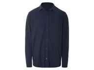 Koszule męskie - LIVERGY® Koszula casualowa męska (Granatowy, S (37/38)) - miniaturka - grafika 1