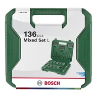 Zestawy narzędziowe - Zestaw wierteł i bitów BOSCH Mixed Set L 2608522570 (136 szt.) - miniaturka - grafika 1