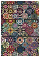 Dekoracje domu - Organizer antracyt VALENCIA 45x65 cm - miniaturka - grafika 1