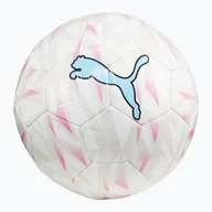 Piłka nożna - Piłka do piłki nożnej PUMA Final Graphic puma white/puma silver/poison pink/bright aqua rozmiar 5 - miniaturka - grafika 1