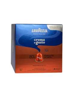 Lavazza Nespresso Crema e Gusto Forte 80 kaps. - Kawa w kapsułkach i saszetkach - miniaturka - grafika 1