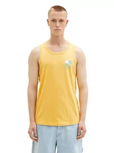 TOM TAILOR Denim Męski 1038463 Tanktop, 31043-Sun Fusion, M, 31043 - Sun Fusion, M - Koszulki męskie - miniaturka - grafika 1