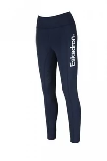 Bryczesy - Eskadron Legginsy jeździeckie damskie Equestrian Fanatics SS20 - - navy - grafika 1