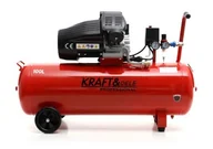 Sprężarki i kompresory - KOMPRESOR 100L KD1480 - miniaturka - grafika 1