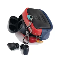 Etui na dokumenty i karty - Skórzane etui na słuchawki Visconti RB-115 - kolorowe - miniaturka - grafika 1