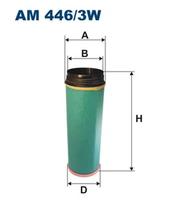 Filtron Filtr powietrza AM446/3W - Filtry powietrza - miniaturka - grafika 1