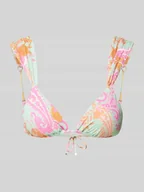 Stroje kąpielowe - Trójkątny top bikini - miniaturka - grafika 1