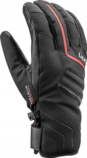 Leki LEKI RĘKAWICE Falcon 3D black/red 9.5 - Rękawice narciarskie - miniaturka - grafika 1
