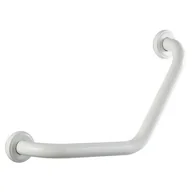 Akcesoria łazienkowe - Uchwyt nad wannę kątowy biały - miniaturka - grafika 1