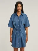 Sukienki - G-Star Sukienka dżinsowa w kolorze niebieskim - miniaturka - grafika 1