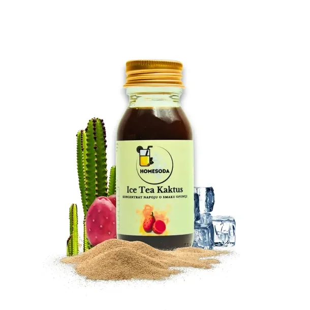 Ice Tea Kaktus syrop do wody HomeSoda do Saturatora SodaStream 60ml - 1,5L