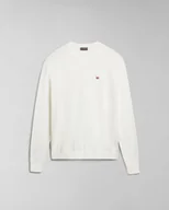 Dresy męskie - maglie uomo napapijri decatur 5 np0a4huw n1a white whisper - miniaturka - grafika 1