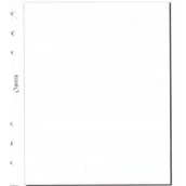 Notesy i bloczki - Wkład do organizera ST/czysta biała ANTRA - miniaturka - grafika 1