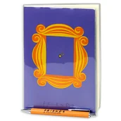 Długopisy - Zestaw Prezentowy, Friends, Notatnik + Długopis, 145x210 mm - miniaturka - grafika 1